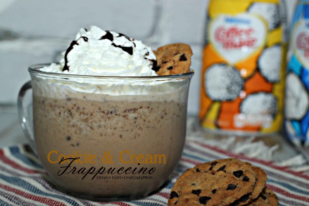 Simple Cookies n Cream Frappuccino #Recipe #InspiredStart