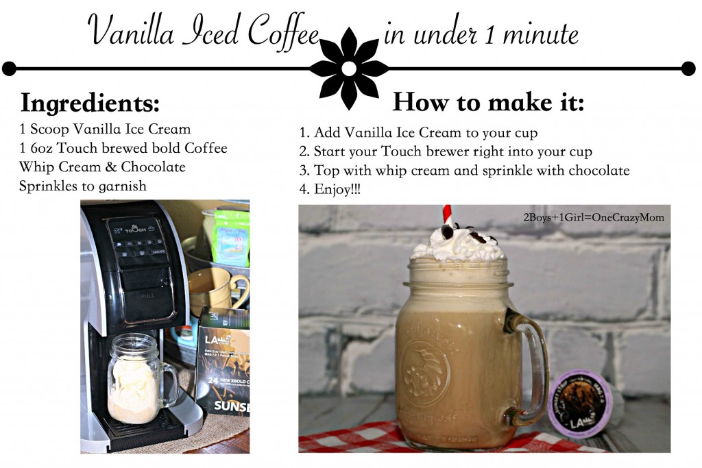 Brew the perfect cup of Joe at home and my simple Vanilla Iced Coffee #