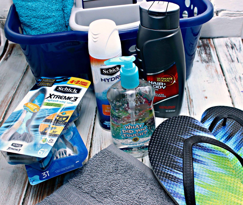 this is my back to school shower kit #SchickSelfieSweeps