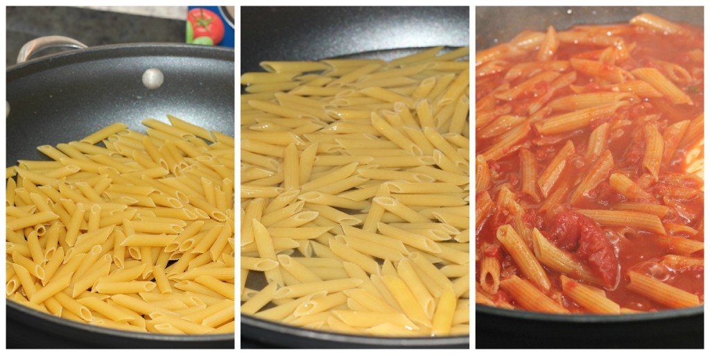 Barilla minute pasta is so easy and turns out perfect in just minutes