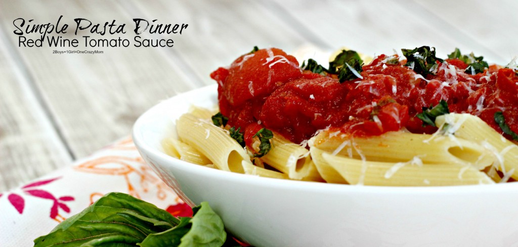 Dress it up or down a simple homemade Tomato Sauce and minute pasta dish #Recipe are the perfect #HolidayPairings