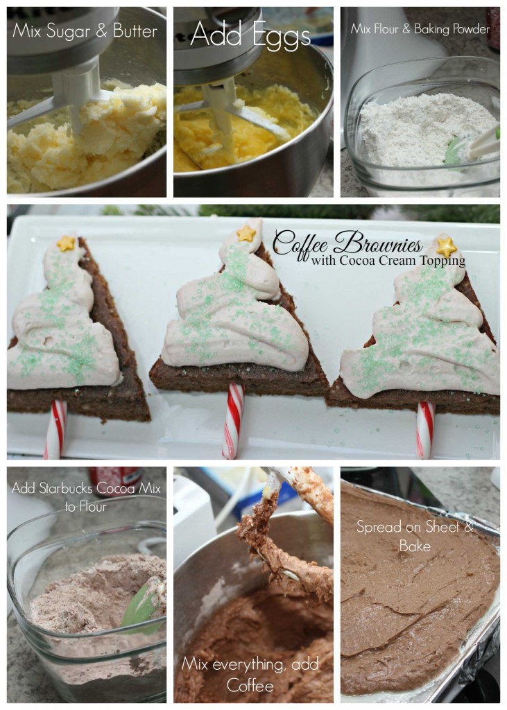 Coffee Brownies with Cocoa Cream Toppings #Recipe idea