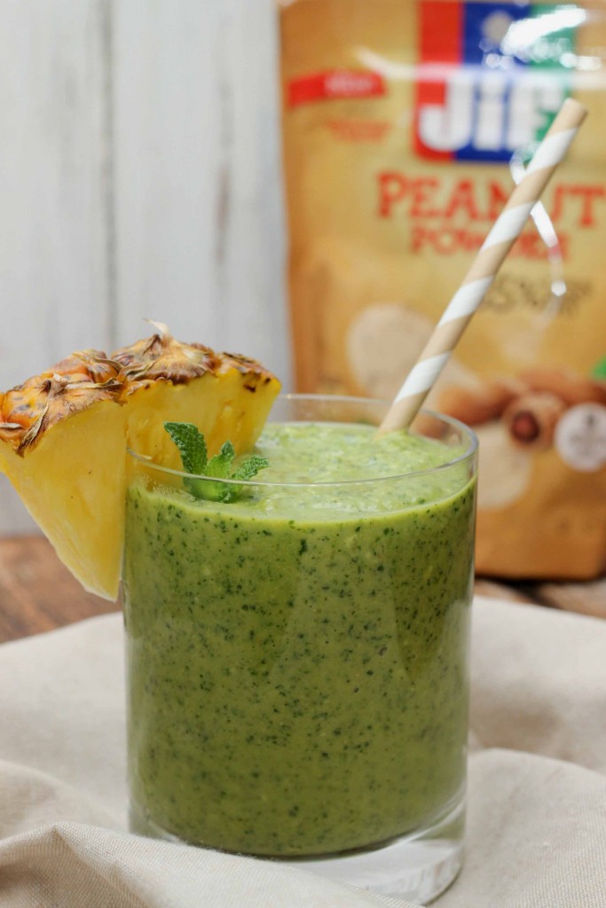 Piña Kaleado Power Smoothie #StartWithJifPowder