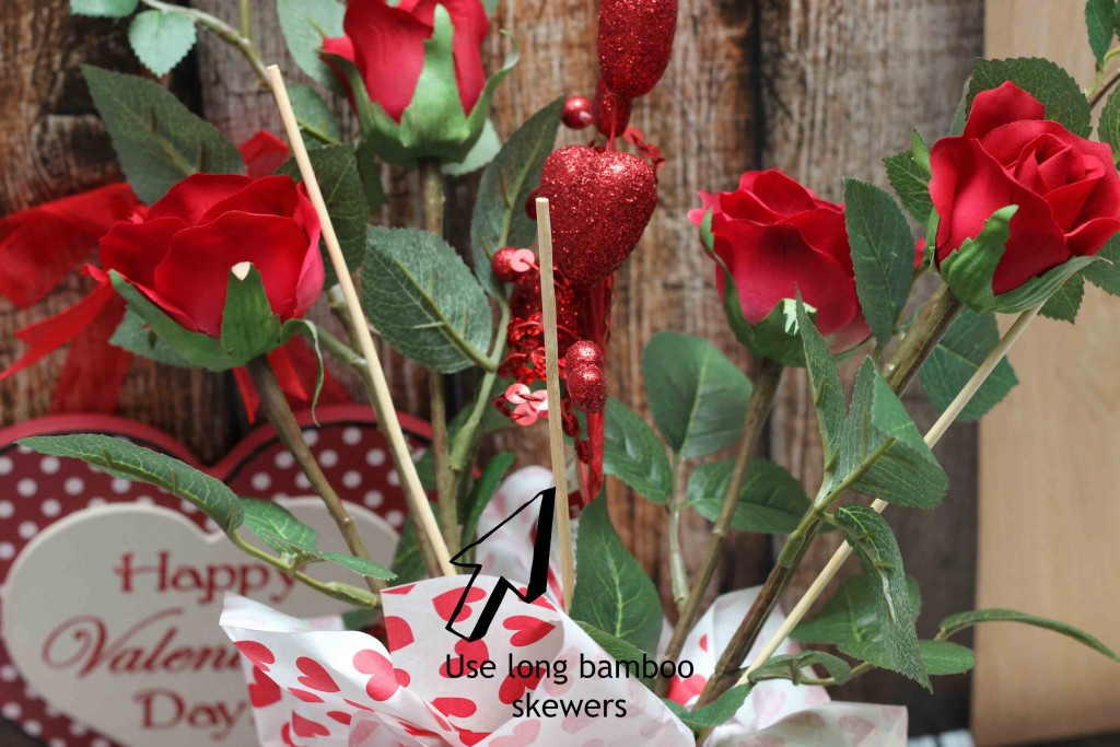 bamboo skewers are perfect for your Valentine DIY Gift