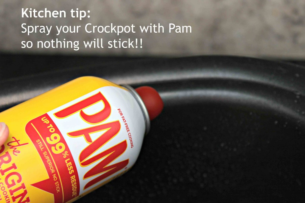 Kitchen tip spray with Pam #YesYouCAN