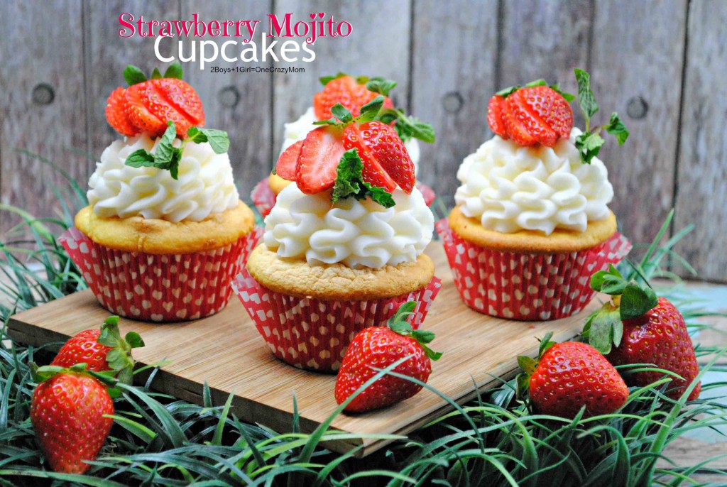 Recipe idea for Strawberry Mojito Cupcakes
