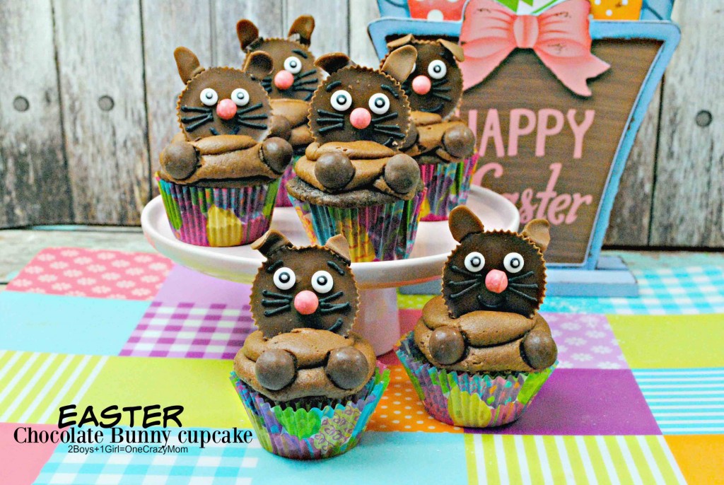 Super Cute Easter Chocolate Bunnies #Recipe