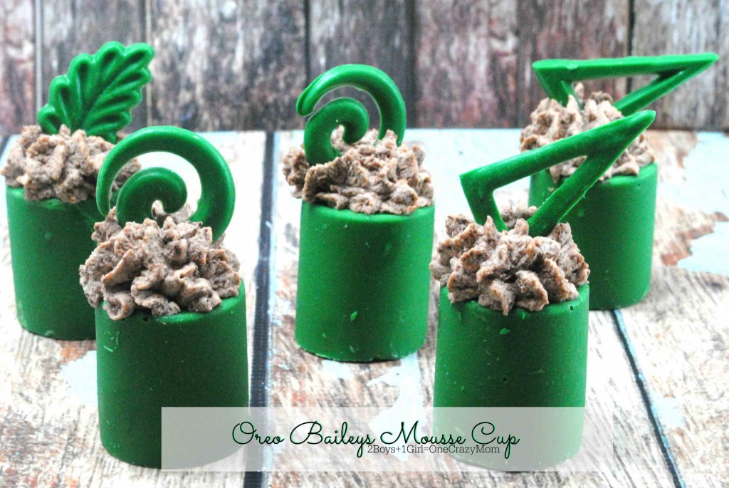 love my Oreo Baileys mousse cup #Recipe