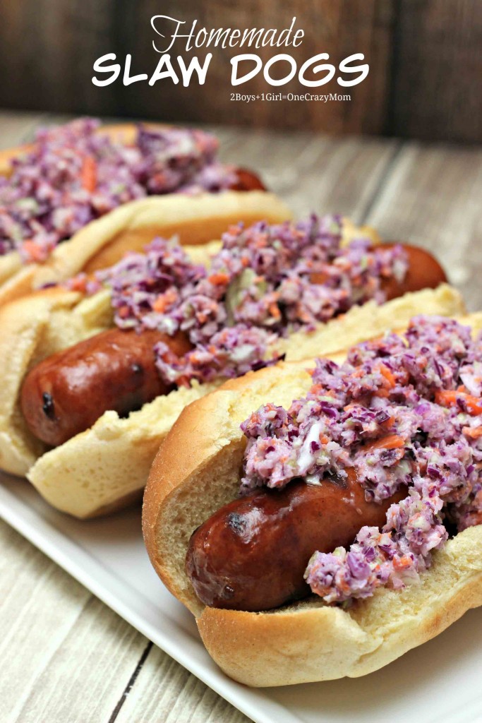 Homemade Coleslaw Hot Dogs its whats for dinner #WildSideOfFlavor