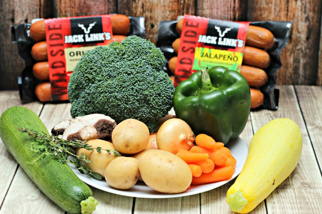 Make Grill Veggies Packages in no time #WildSideOfFlavor