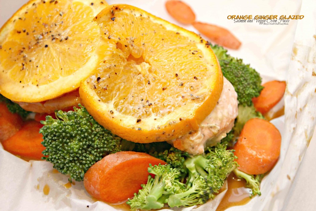 Orange Ginger Glazed Salmon Veggie Pack #SamsClubMag