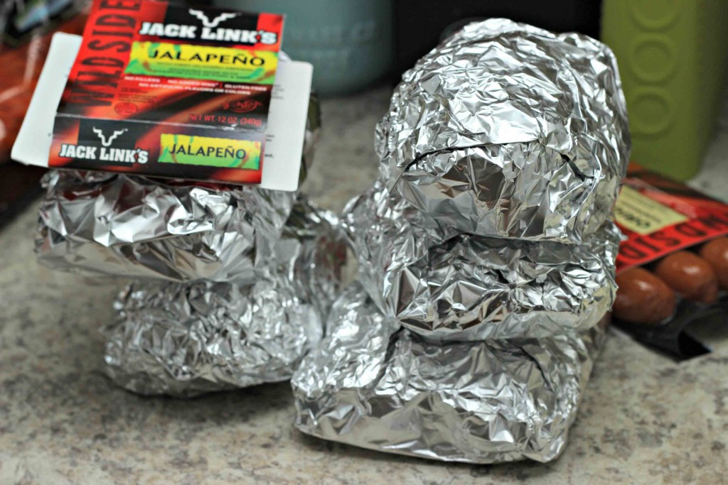 simple foil packs with veggie and #WildSideOfFlavor