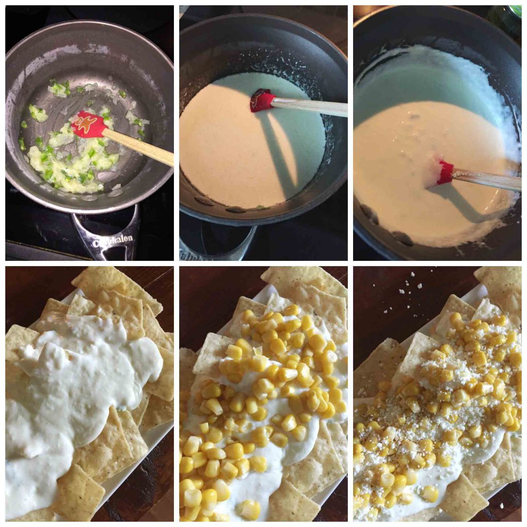 Simple to make this Mexican Corn Nacho snack idea