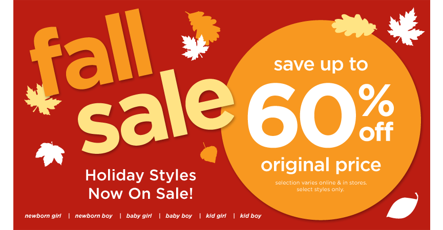 Save up to 60% at Gymboree