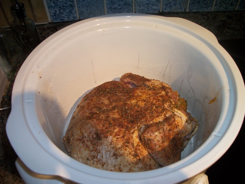 Sunday Crockpot Chicken dinner