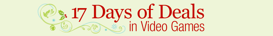 Amazon 17 days of Video game Deals