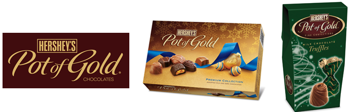 Hershey Pot of Gold.. For the Holidays