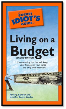 Organize Monday – Organize your Budget “Book Review  – Idiot’s Guide to Living on a Budget”