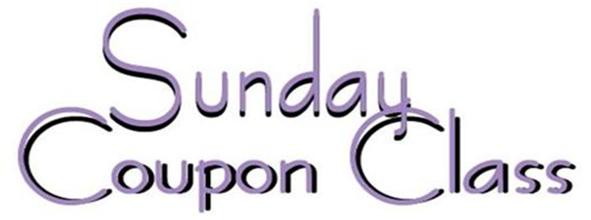 Sunday Coupon Class