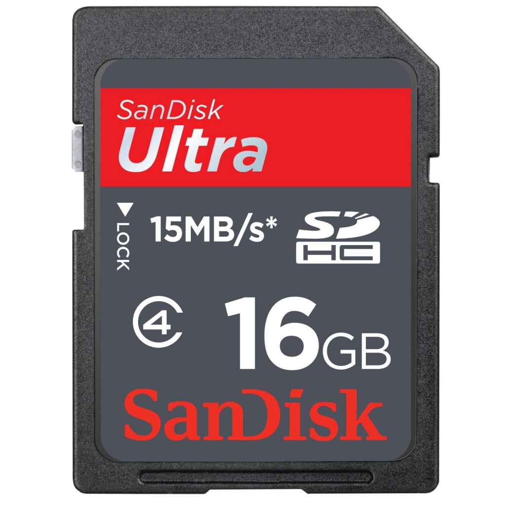 Awesome Deal on a SanDisk 16GB Ultra II 15MB/s SDHC SD Card