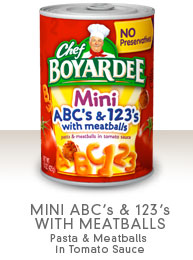 Cheap or FREE Chef Boyardee at Publix