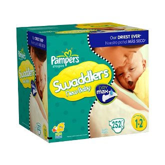 HOT Pampers Swaddles Deal on Amazon $13.15 shipped per box!!!