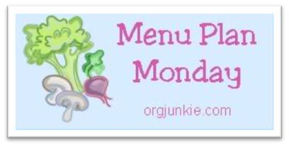 Monday Meal Plan
