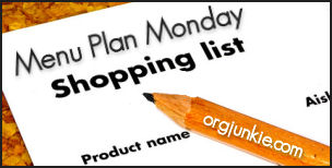 Monday Meal Plan 4/11/2011