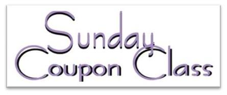 Sunday Coupon Class: Store Policy