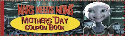 Mars Needs Mom Mother’s day coupon Book