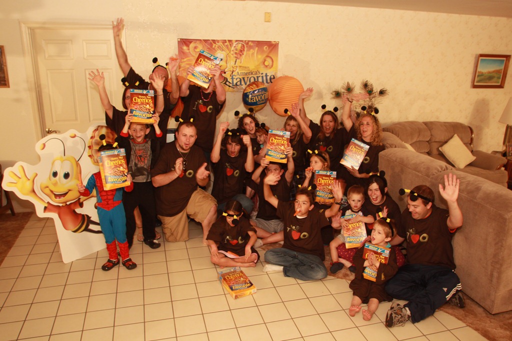Honey Nut Cheerios Party….