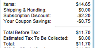 Duracell $11.70 for a 28 pack