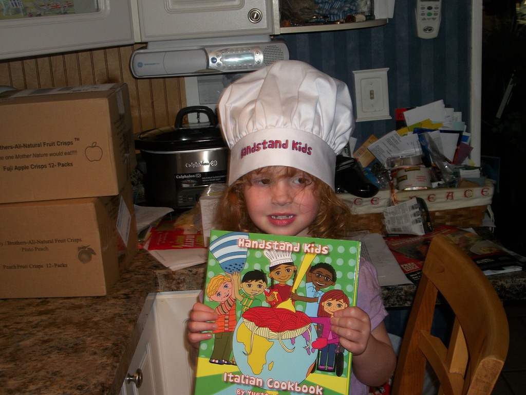Handstand Kids Italian Cookbook {Review}
