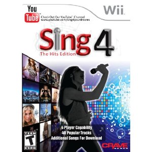 Sing4: The Hits Edition with Microphone Wii game {Review & Giveaway}