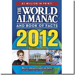 The World Almanac and Book of Facts 2012 {Review & Giveaway}
