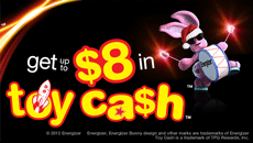 Get Toy Cash with Energizer Batteries #Giveaway