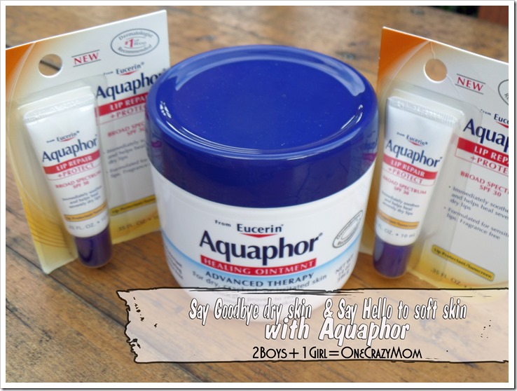 Say Goodbye to dry and cracked skin this Winter and say Hello to Soft skin with Aquaphor and a $50 Gift Card #Giveaway