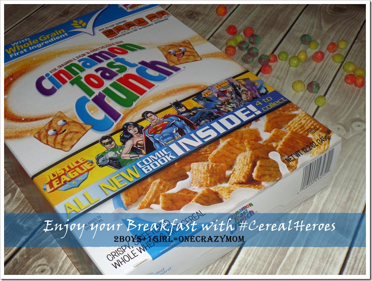 Enjoy your Breakfast with #CerealHeros and Big G Cereal each morning #SuperHeroing