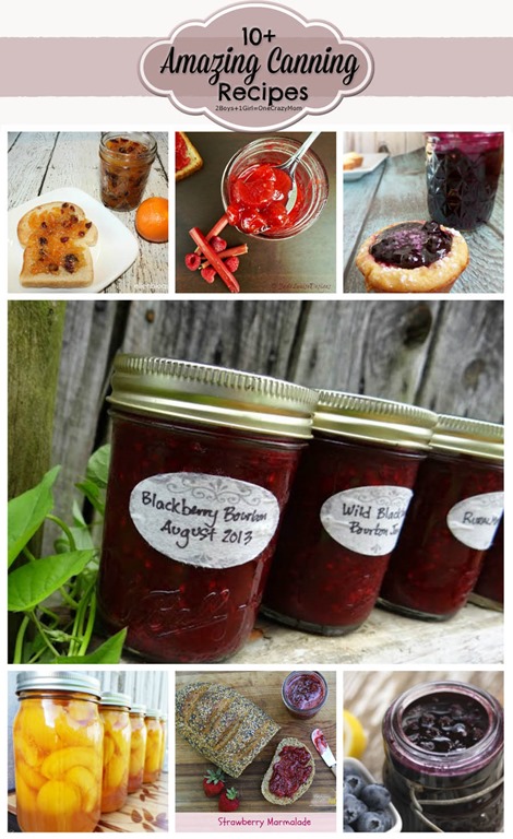 Lots of amazing Canning Recipes and join us for #CanItForward Day