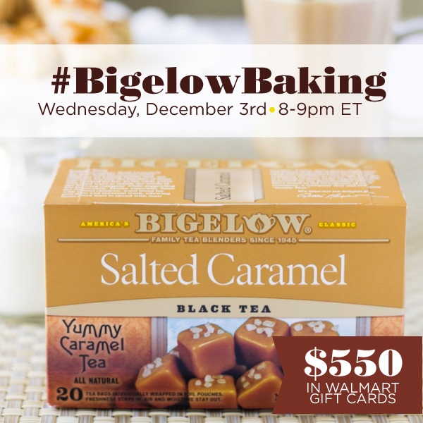 Let’s have a Tea Time together and join me for the #BigelowBaking Twitter Party