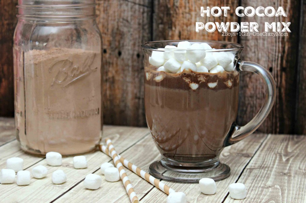 We snuggle up with Homemade Hot Cocoa how about you