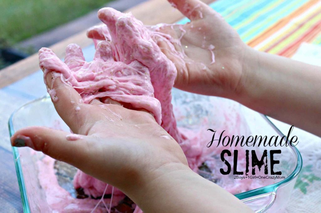Homemade Slime keeps little hands busy