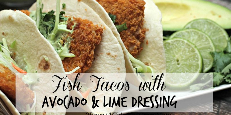 Simple and delicious Fish Tacos are my smart Dinner solution